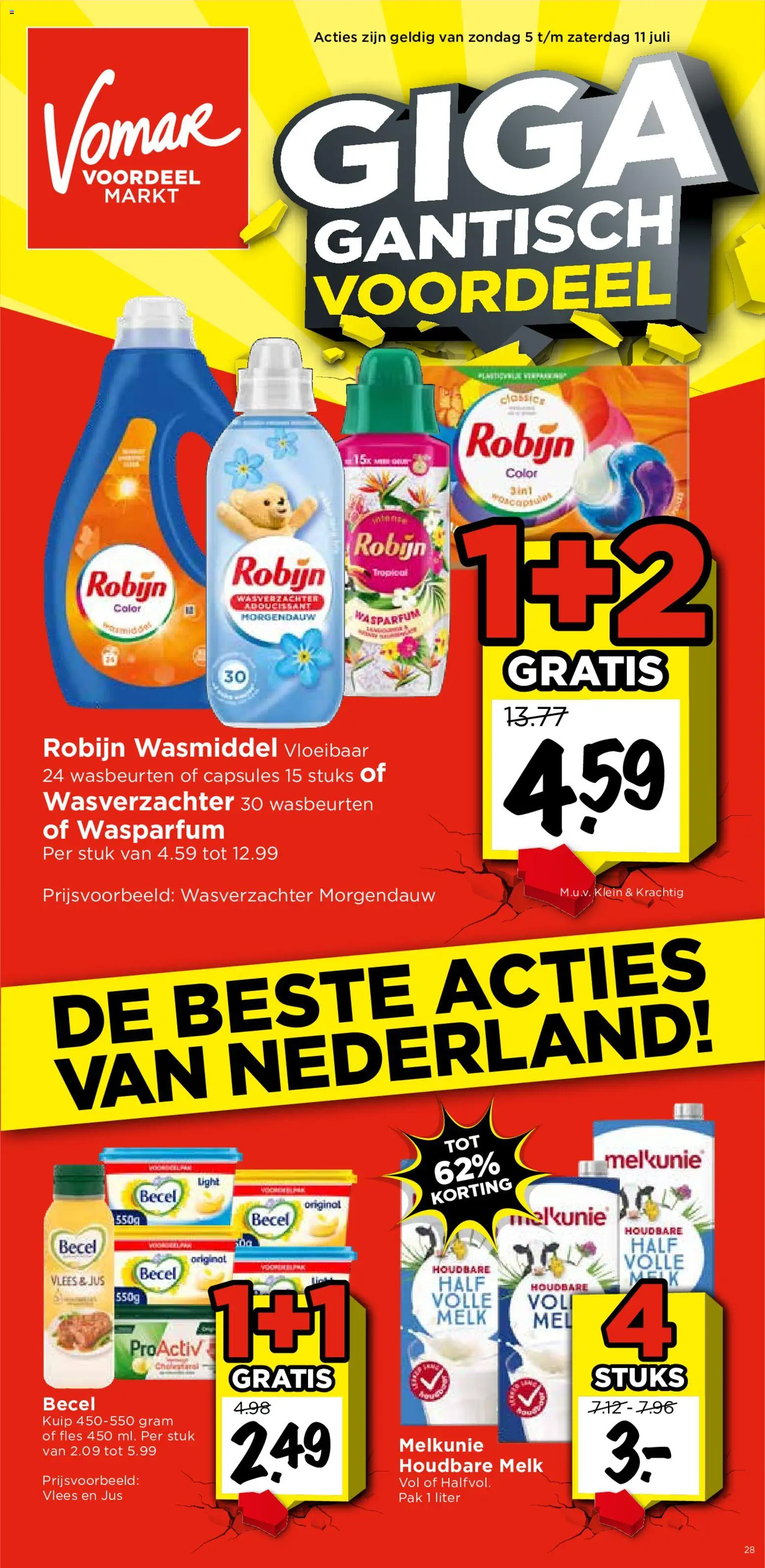 Voorbeeld van Vomar folder van winkel Vomar geldig vanaf 05-07-2026