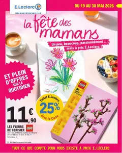 Prévisualisation de E.Leclerc Fete des Meres du magasin E.Leclerc formulaire valide 19/05/2026