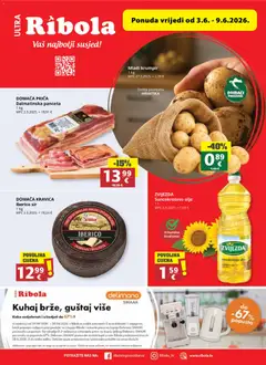 Pregled letka Ribola Katalog trgovine Ribola vrijedi od 03.06.2026