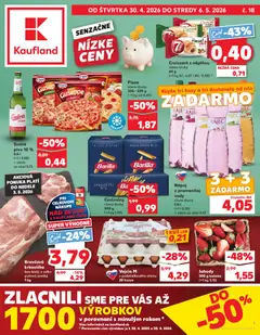 Náhľad Kaufland letáku platného od 30.04.2026