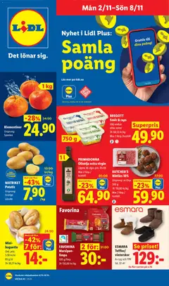 Förhandsgranska reklamblad Lidl erbjudanden från butik Lidl gäller från 02/11/2026