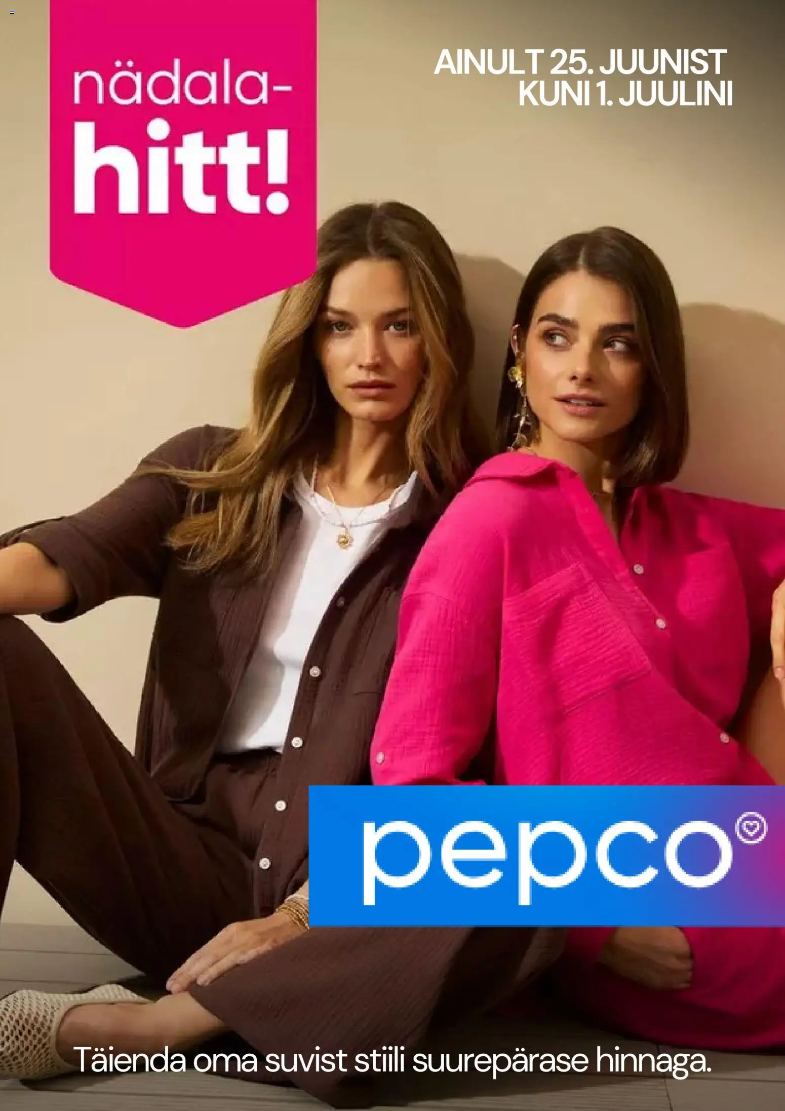 Pepco kliendilehe eelvaade alates 25.06.2026