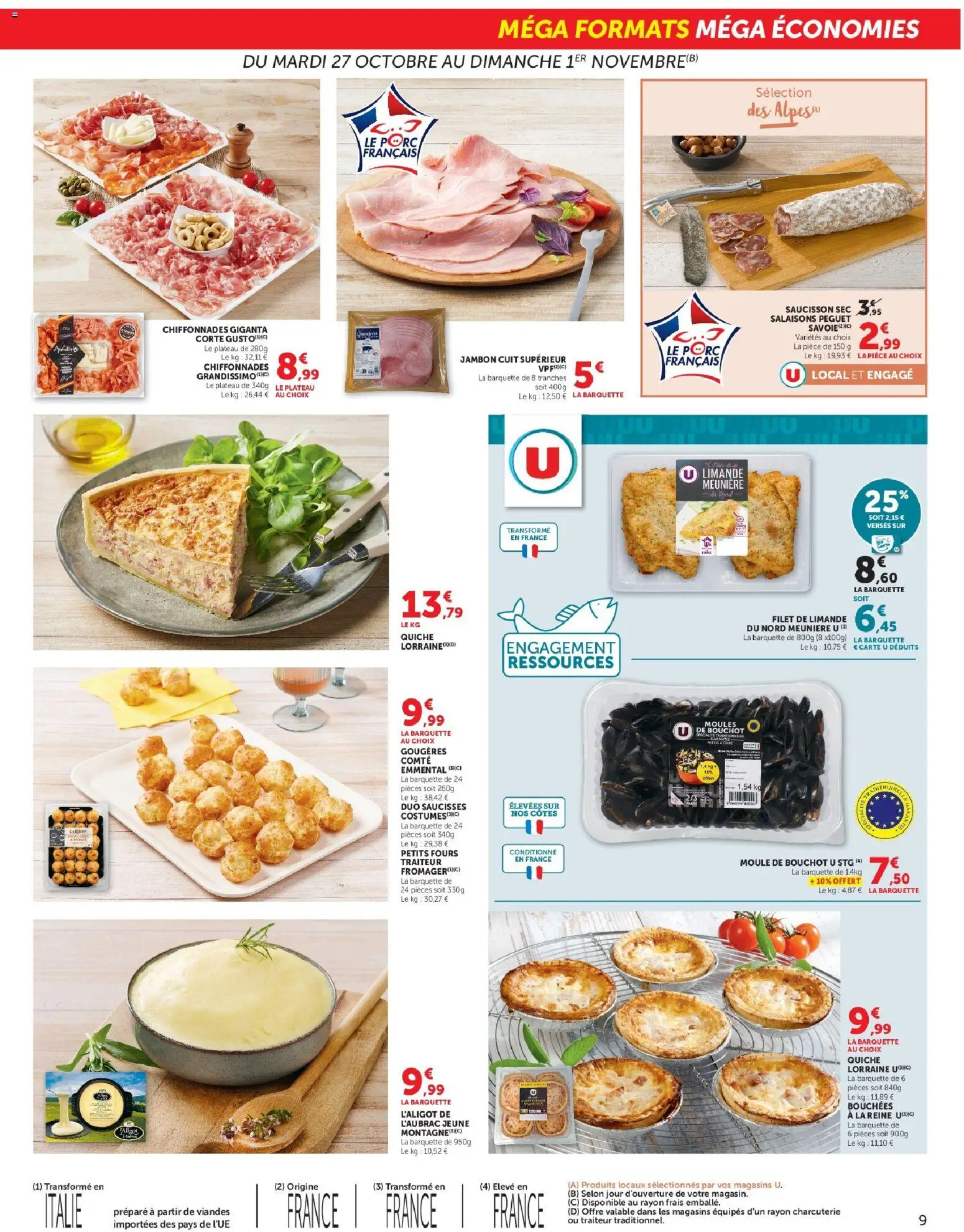 Prévisualisation de Hyper U - Les prix bas de la semaine du magasin Hyper U formulaire valide 27/10/2026
