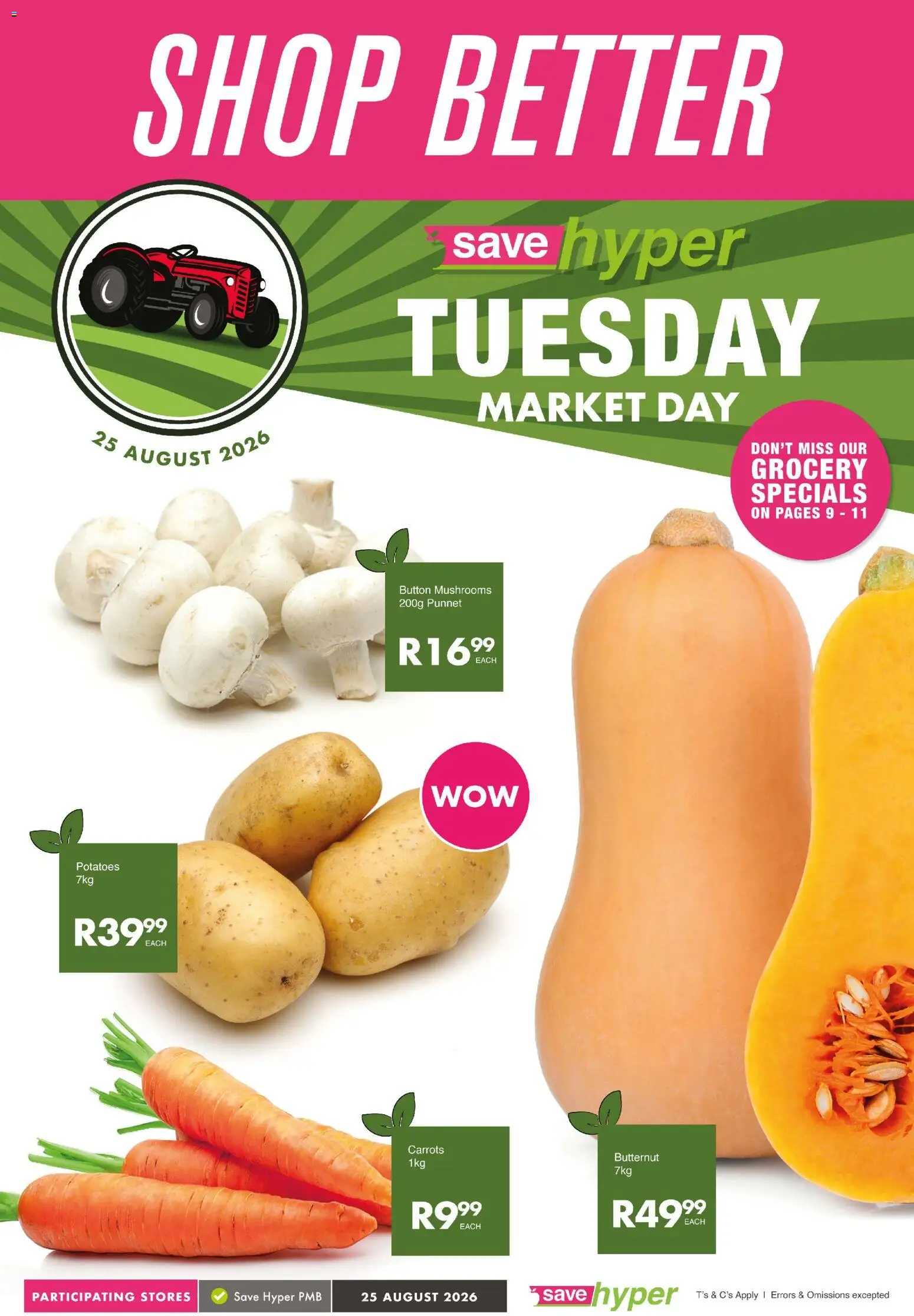 Preview of Save flyer valid from 25/08/2026