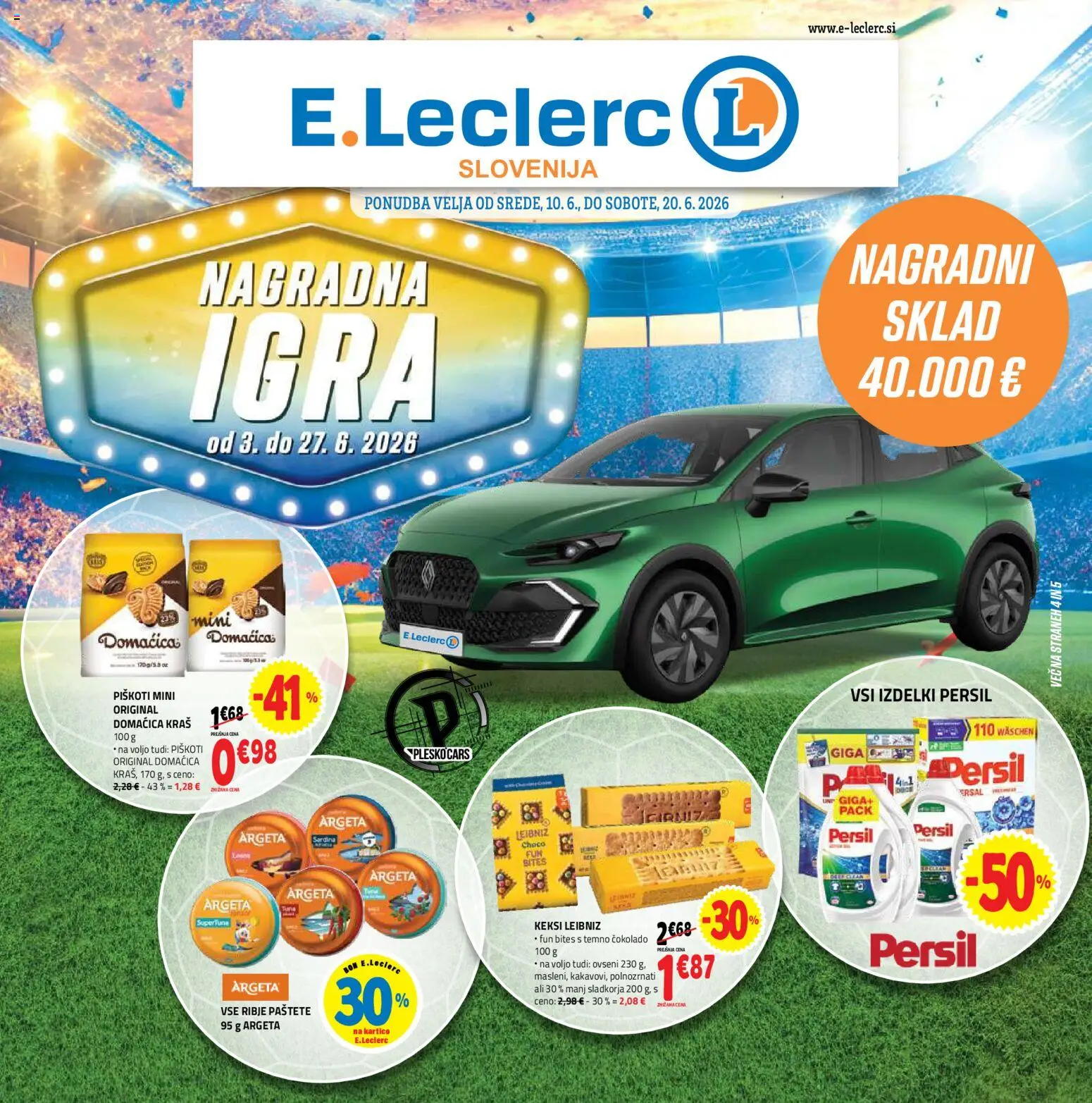 Predogled kataloga iz trgovine E.leclerc veljaven od 10.06.2026
