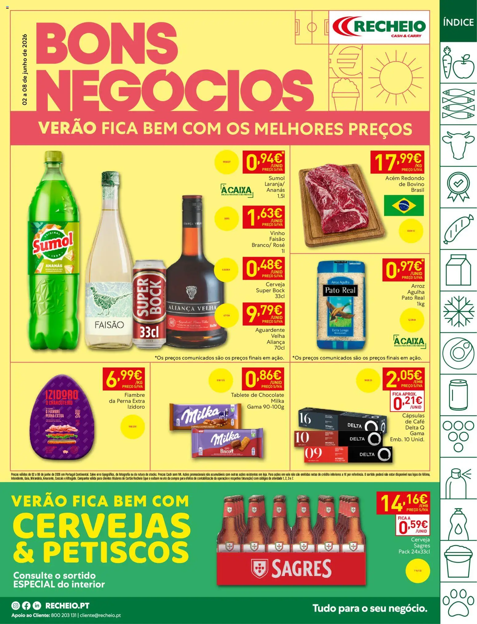 Pré-visualização do folheto da loja Recheio válida a partir de 02/06/2026