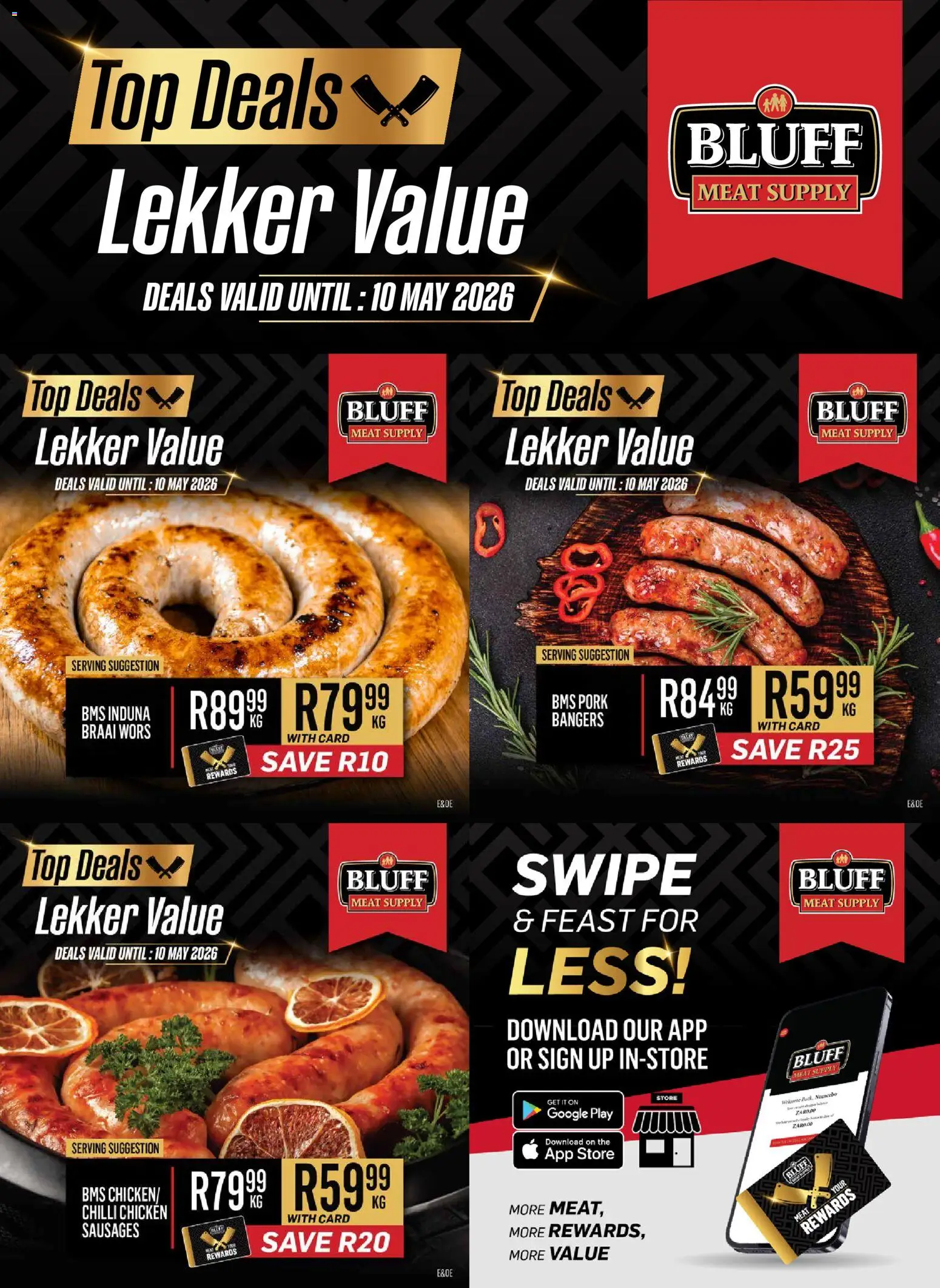 Preview of Bluff Meat Supply flyer valid from 04/05/2026