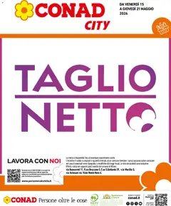 Anteprima dell'opuscolo Conad volantino City Lombardia dal negozio Conad valido da 15/05/2026