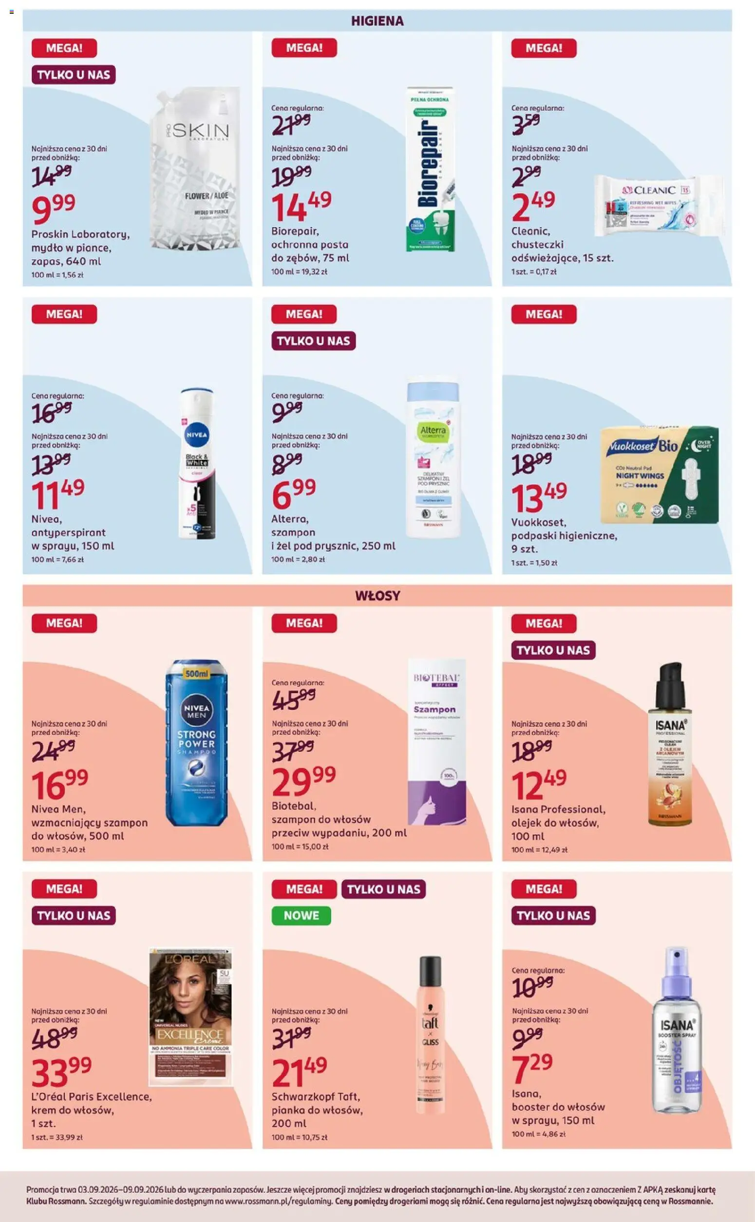 Pogląd gazetki "Rossmann gazetka" ze sklepu Rossmann ważnej od 03.09.2026