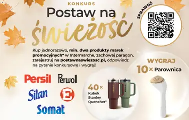 Pogląd gazetki "Intermarche konkurs - Postaw na świeżość" ze sklepu Intermarche ważnej od 08.10.2026