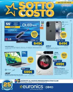 Anteprima dell'opuscolo SOTTOCOSTO dal negozio Euronics valido da 02/07/2026