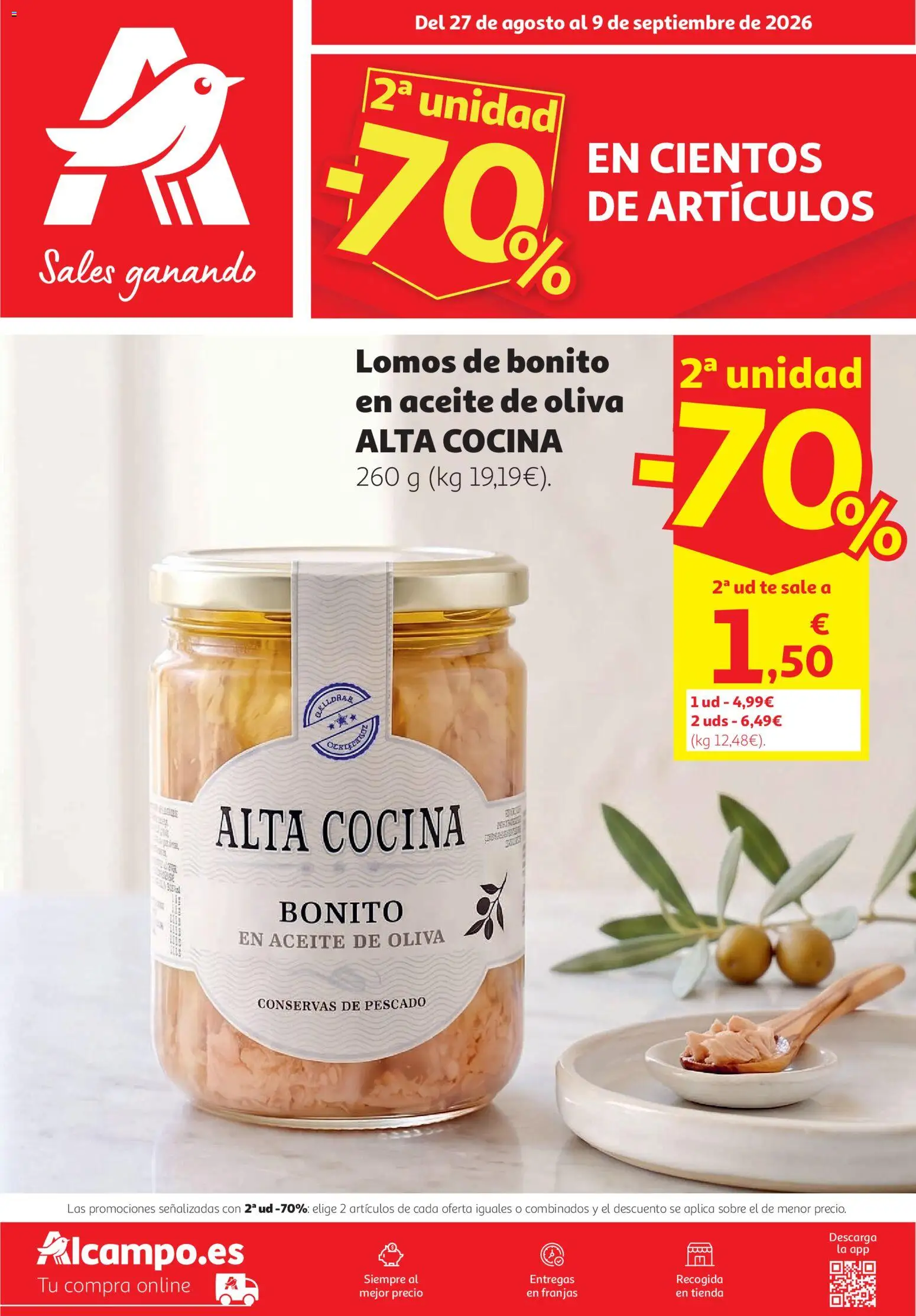 Vista previa del folleto de la tienda Alcampo válido desde el 27/08/2026 