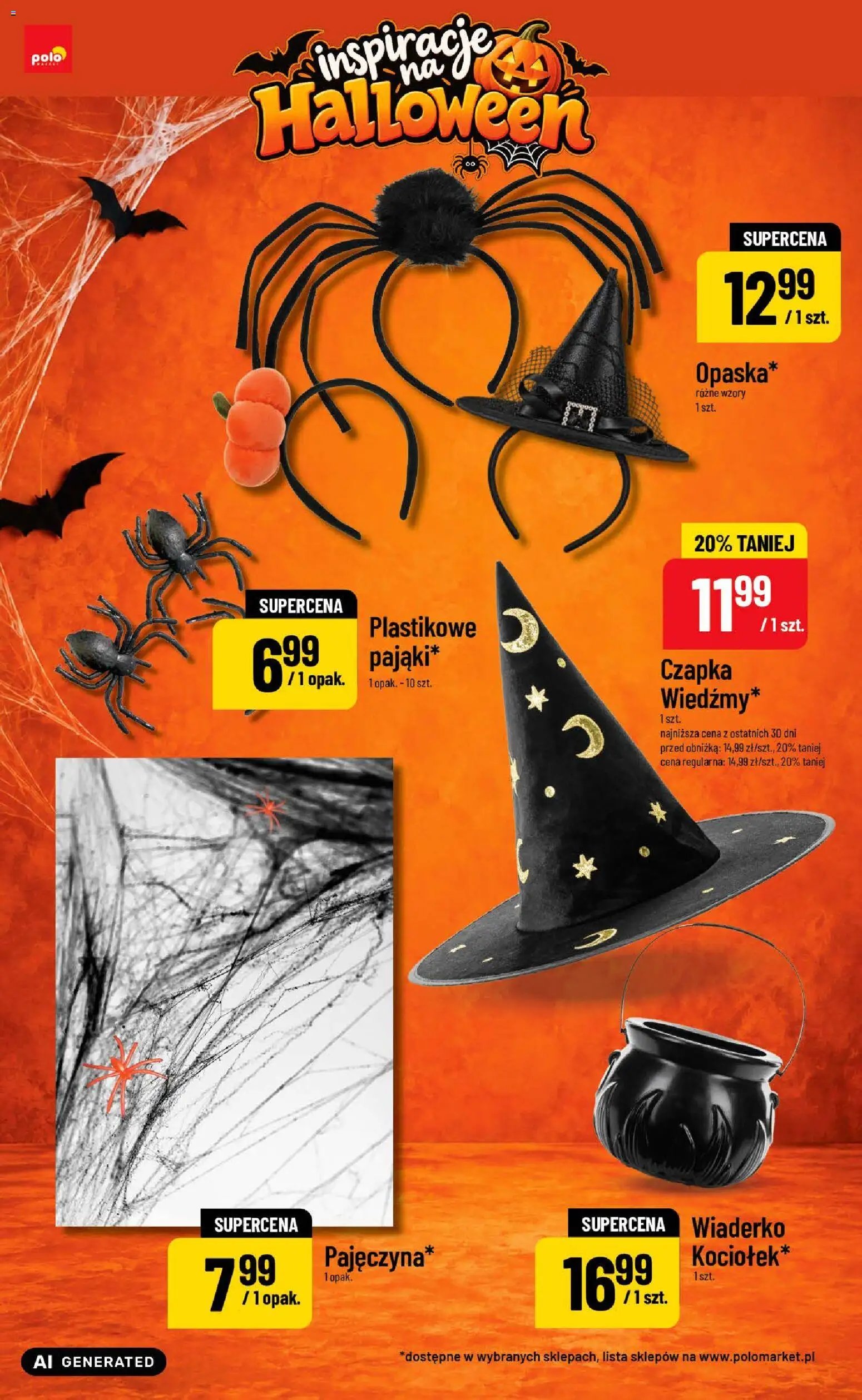 Pogląd gazetki "POLOmarket gazetka - Inspirujący Tydzień" ze sklepu POLOmarket ważnej od 14.10.2026 - Czapka