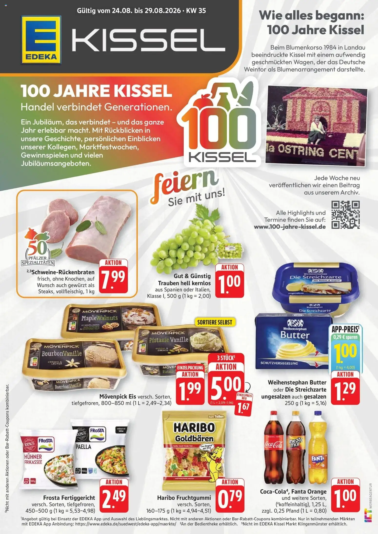 Vorschau von dem Prospekt des Geschäftes Edeka, gültig ab dem 24.08.2026