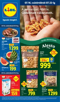 Lidl - Lidl akciós újság megtekintése, amely érvényes 2026.07.16.-től