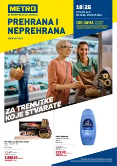 Pregled Metro kataloga - važi od 20.08.2026