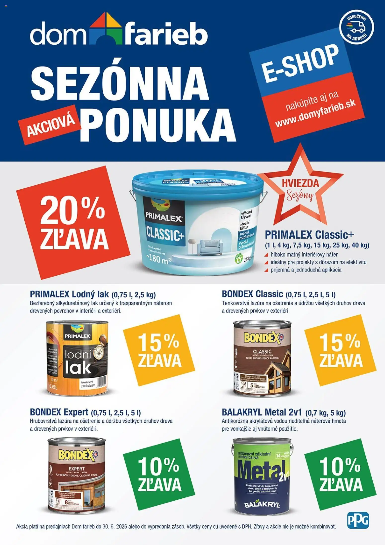 Náhľad Dom farieb letáku platného od 01.05.2026