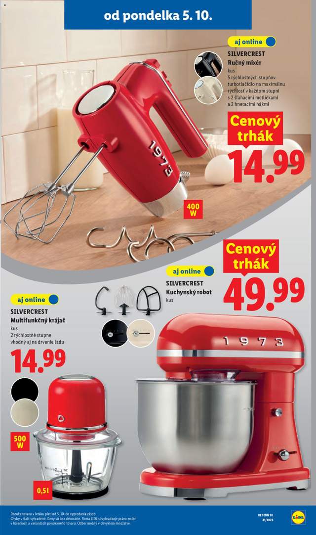 Nový Lidl leták od 05.10.
