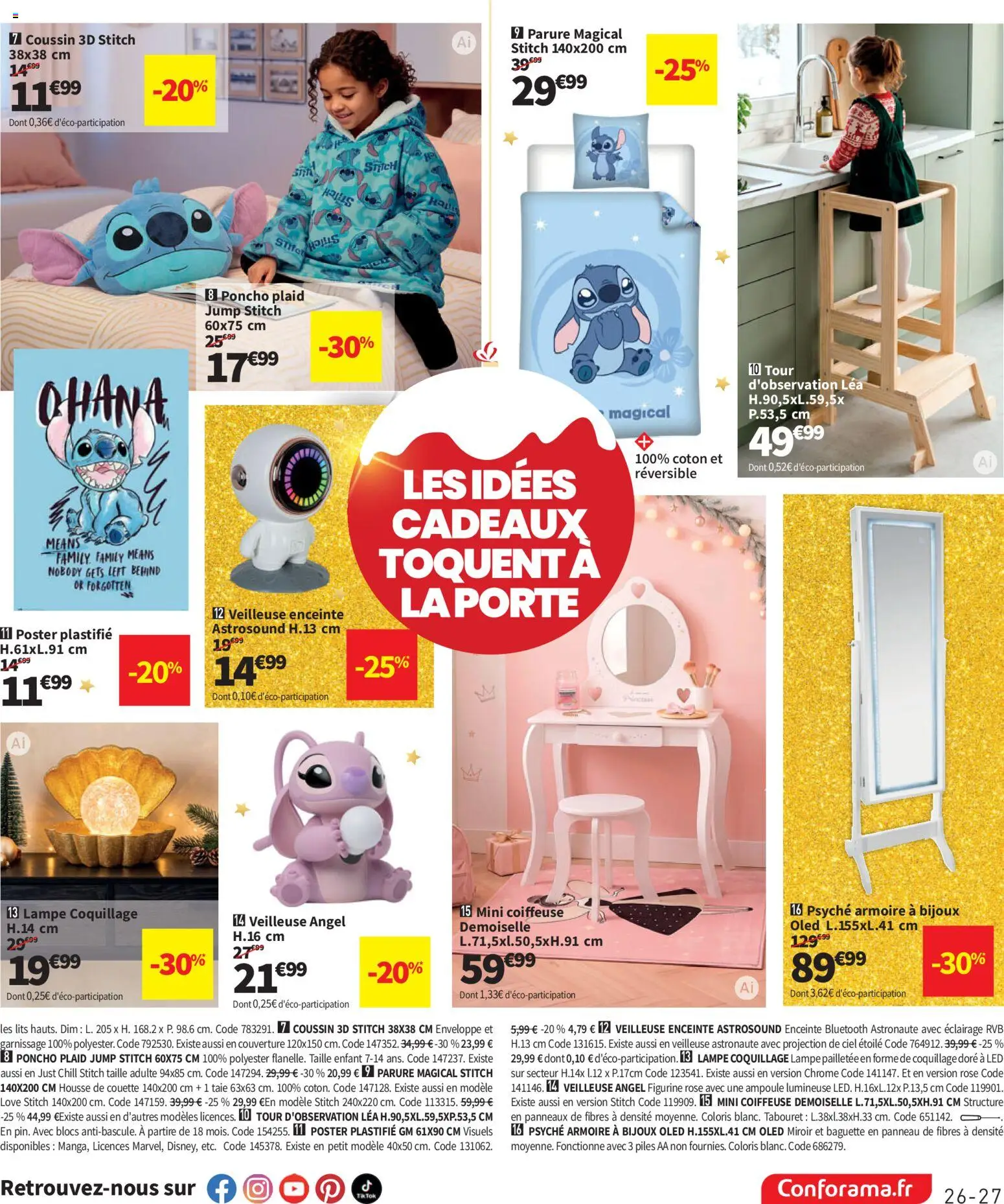 Prévisualisation de Conforama catalogue du magasin Conforama formulaire valide 27/10/2026