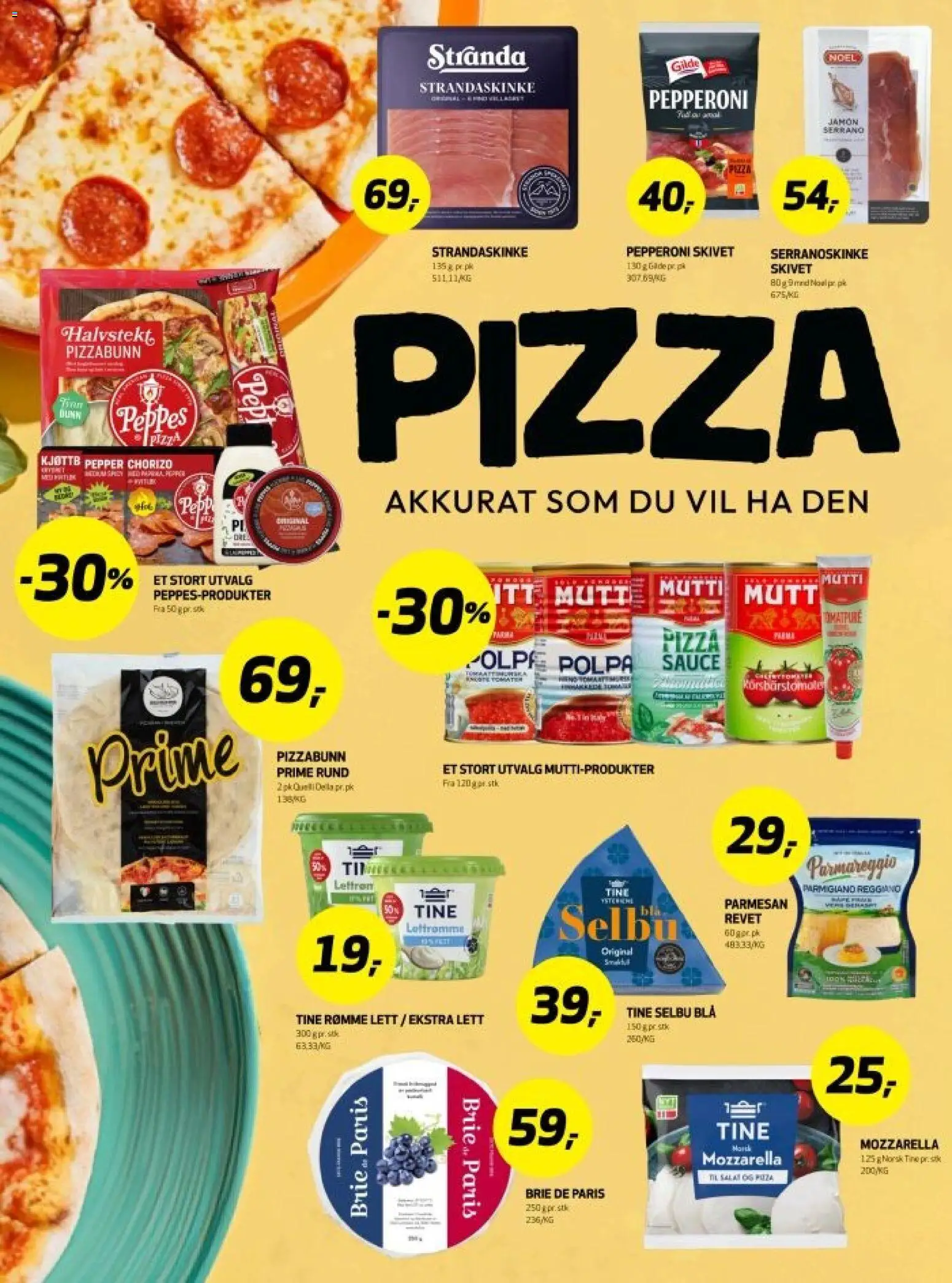 Forhåndsvis Bunnpris kundeavis fra butikk Bunnpris gyldig fra 28/09/2026