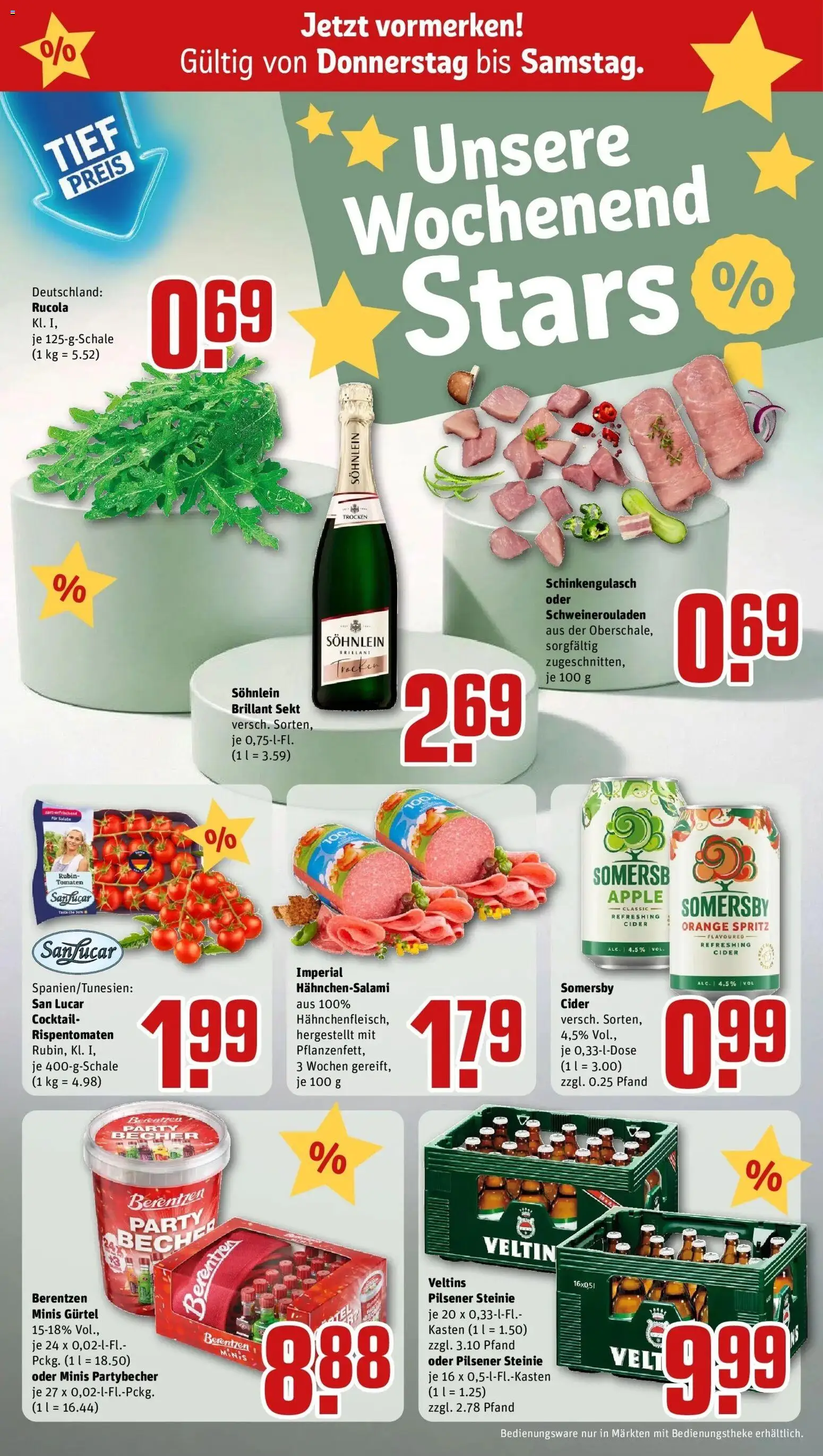 Vorschau von dem Prospekt des Geschäftes Rewe, gültig ab dem 12.10.2026