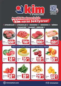 Kim Market Kim Market Katalog 04.07.2026 - Broşürünün önizlemesi