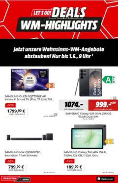 Vorschau von dem Prospekt des Geschäftes Media Markt, gültig ab dem 15.05.2026