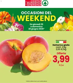 Anteprima dell'opuscolo Interspar volantino Weekend dal negozio Interspar valido da 25/06/2026