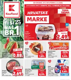Kaufland HR - Kaufland HR akciós újság megtekintése, amely érvényes 2026.05.27.-től