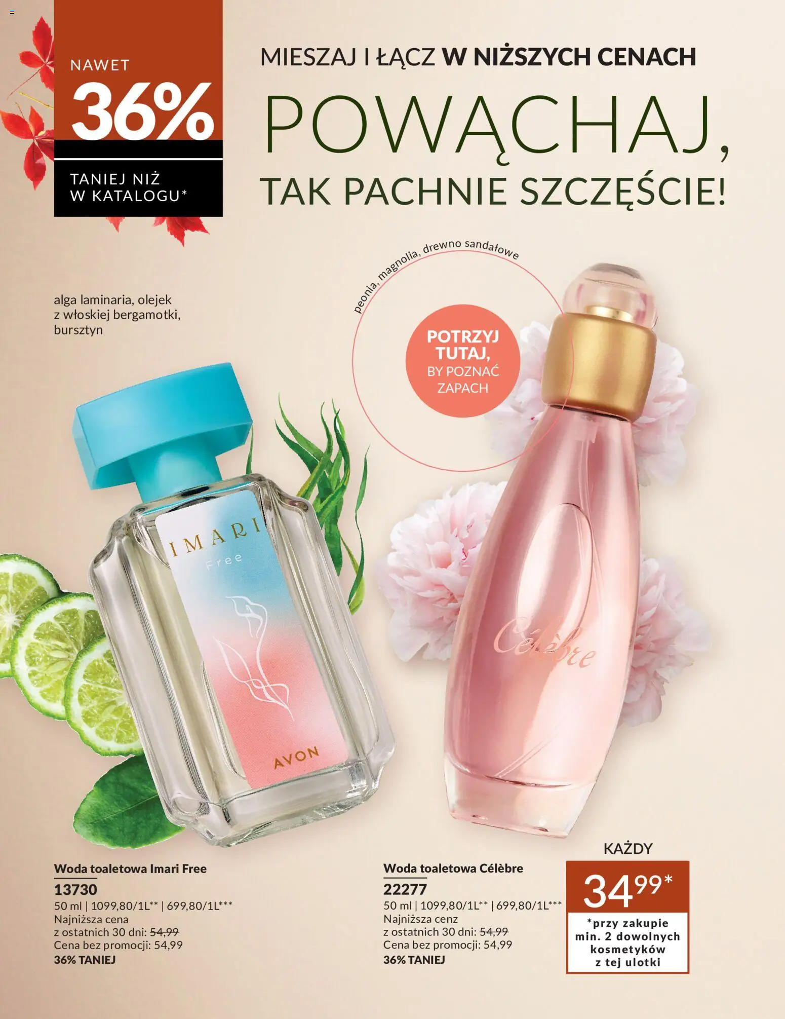 Pogląd gazetki "Avon Katalog Jesienne okazje" ze sklepu Avon ważnej od 01.10.2026 - Woda, Zapach, Woda toaletowa