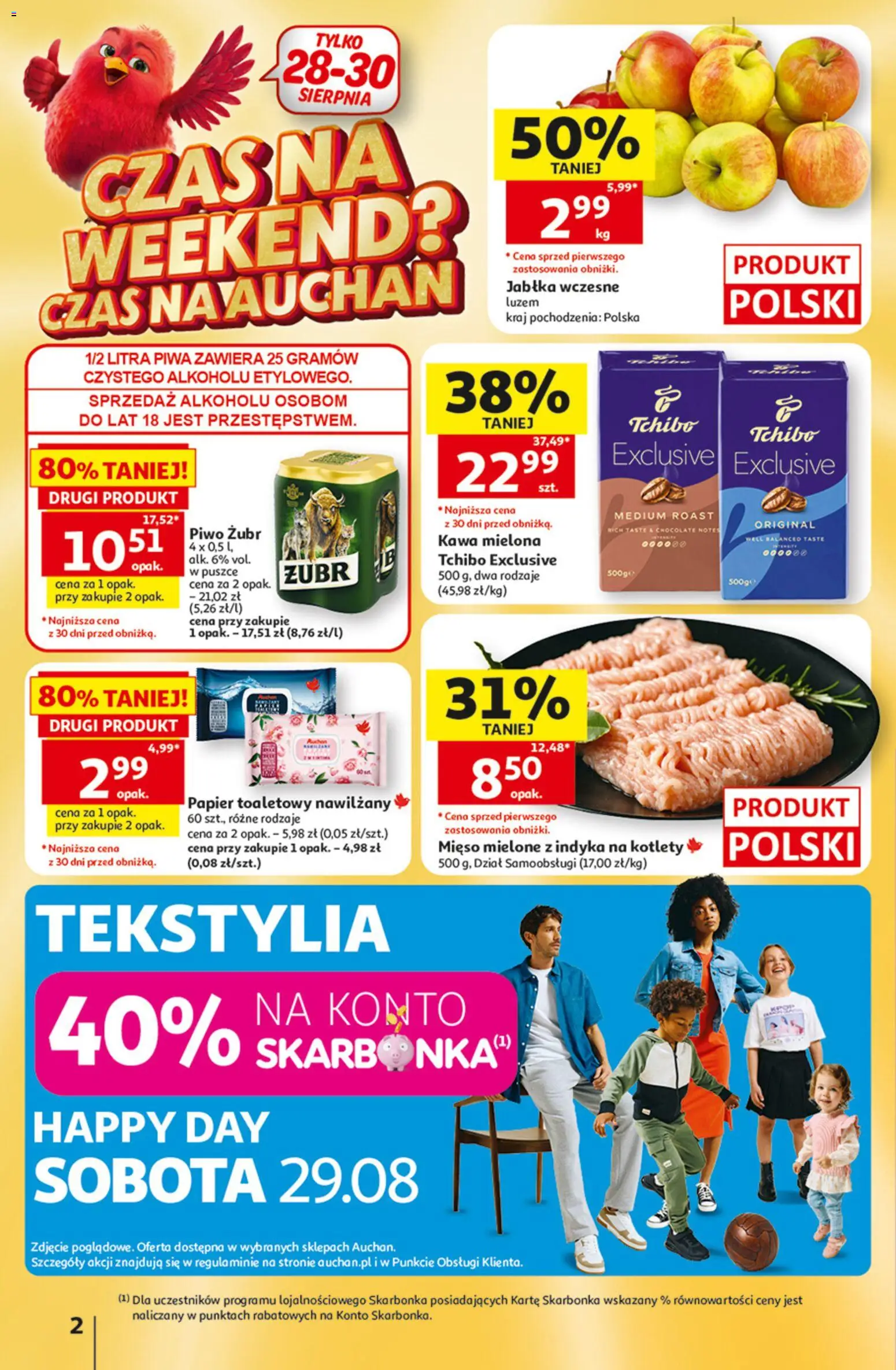 Pogląd gazetki "Auchan gazetka - 30 Lat Hipermarket" ze sklepu Auchan ważnej od 27.08.2026