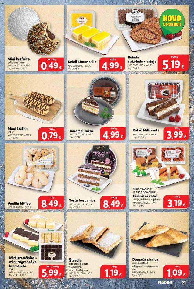 Novi Plodine katalog od 22.07.