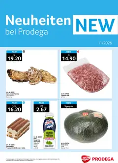 Vorschau des Merkblatts Prodega aktionen Neuheiten vom Shop Prodega gültig von 01.11.2026 bis 30.11.2026