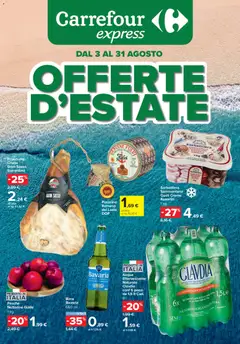 Anteprima dell'opuscolo Carrefour volantino Express dal negozio Carrefour valido da 03/08/2026