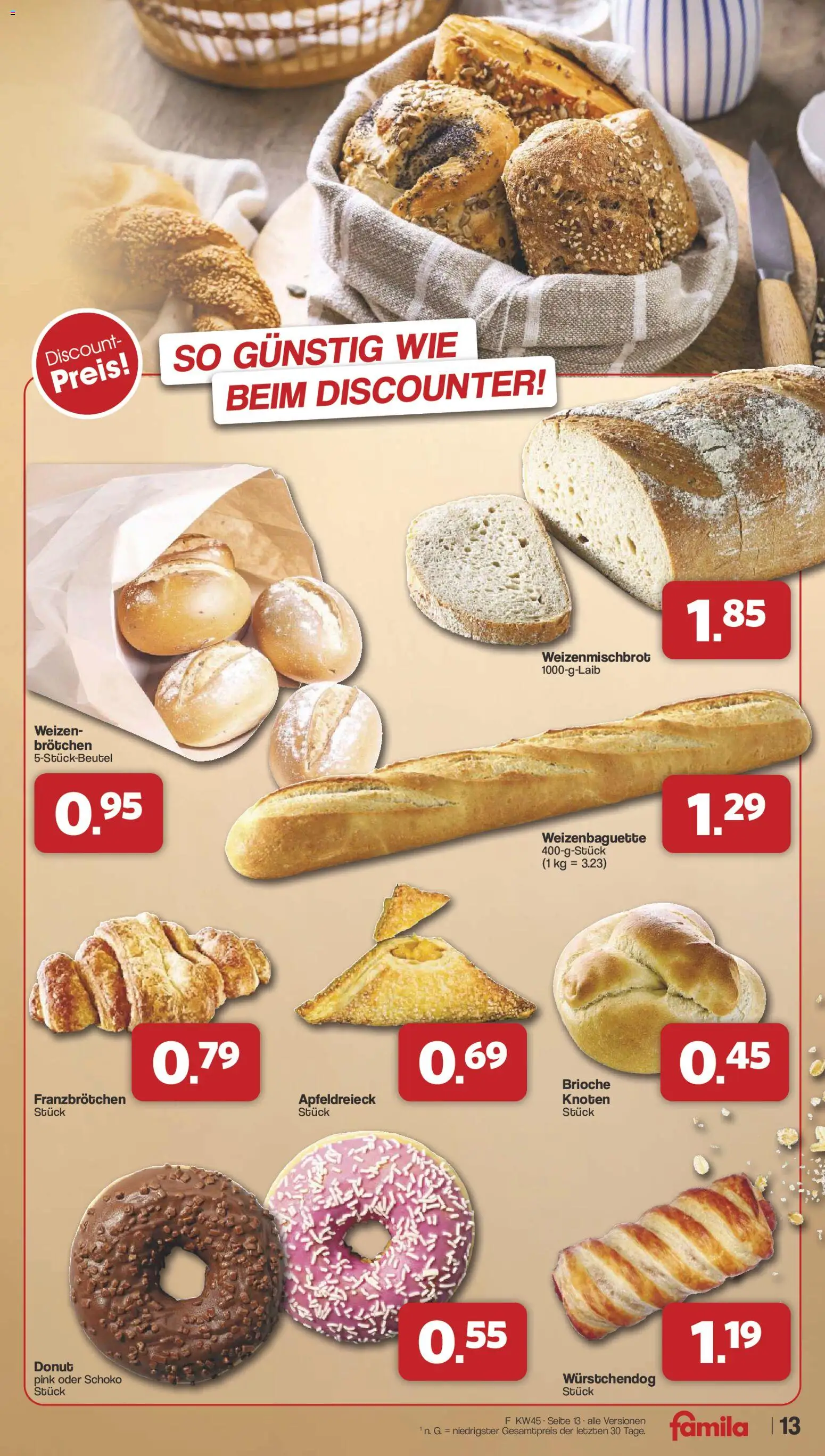 Vorschau von dem Prospekt des Geschäftes Famila Nordwest, gültig ab dem 02.11.2026