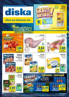 Vorschau von dem Prospekt des Geschäftes Diska, gültig ab dem 06.07.2026