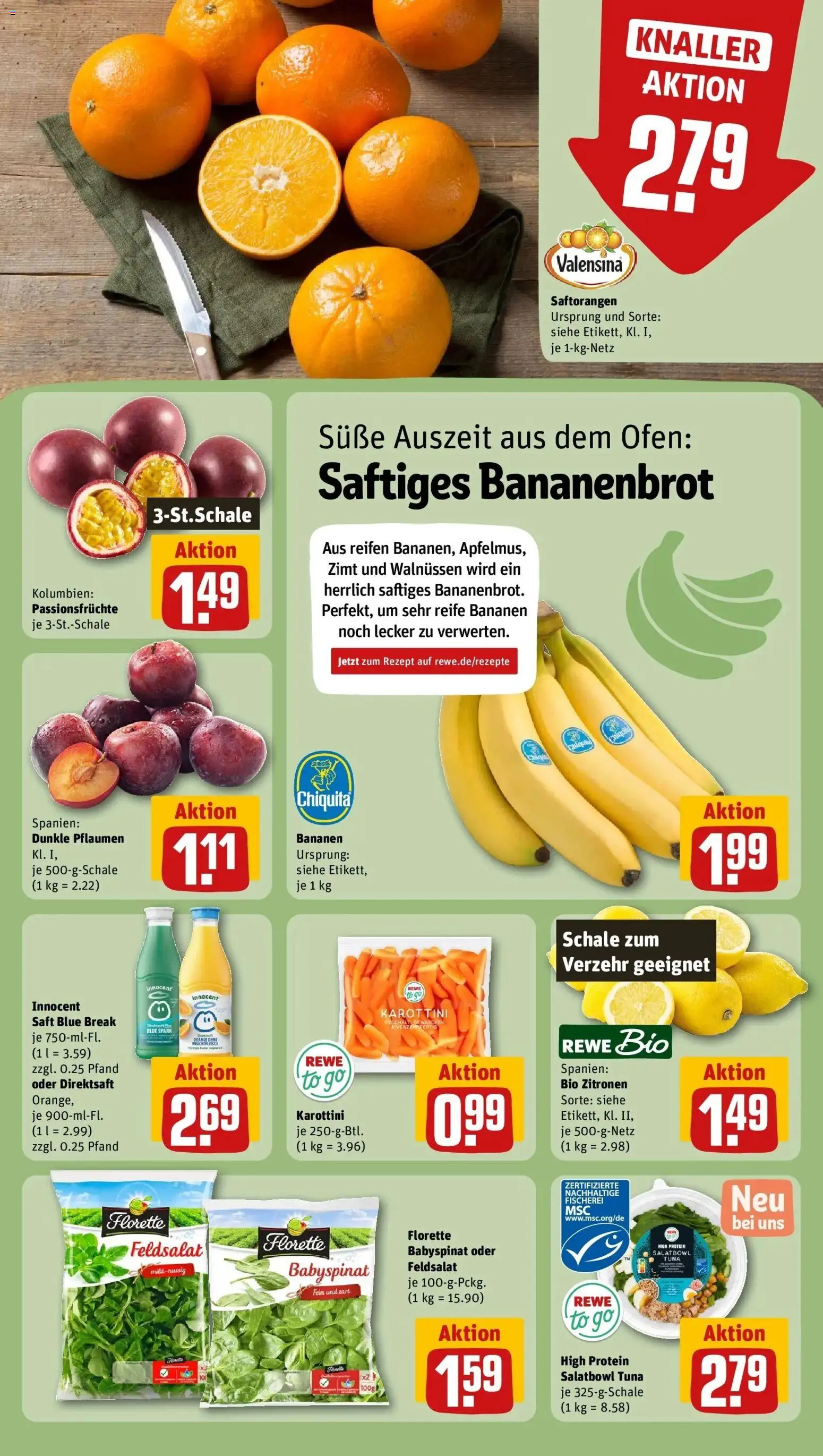 Vorschau von dem Prospekt des Geschäftes Rewe, gültig ab dem 12.10.2026