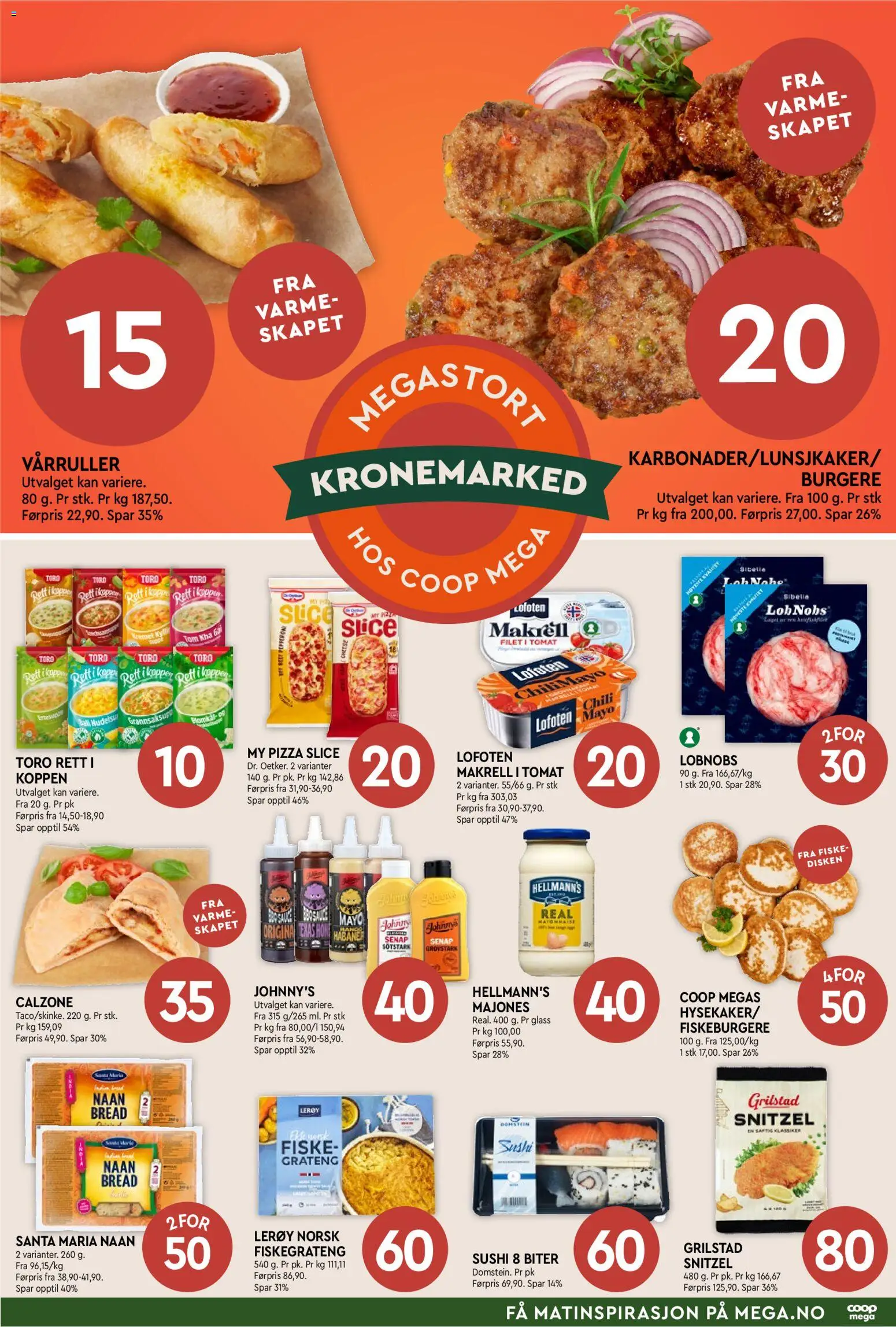 Forhåndsvis Coop Mega Mega Helg fra butikk Coop Mega gyldig fra 13/08/2026