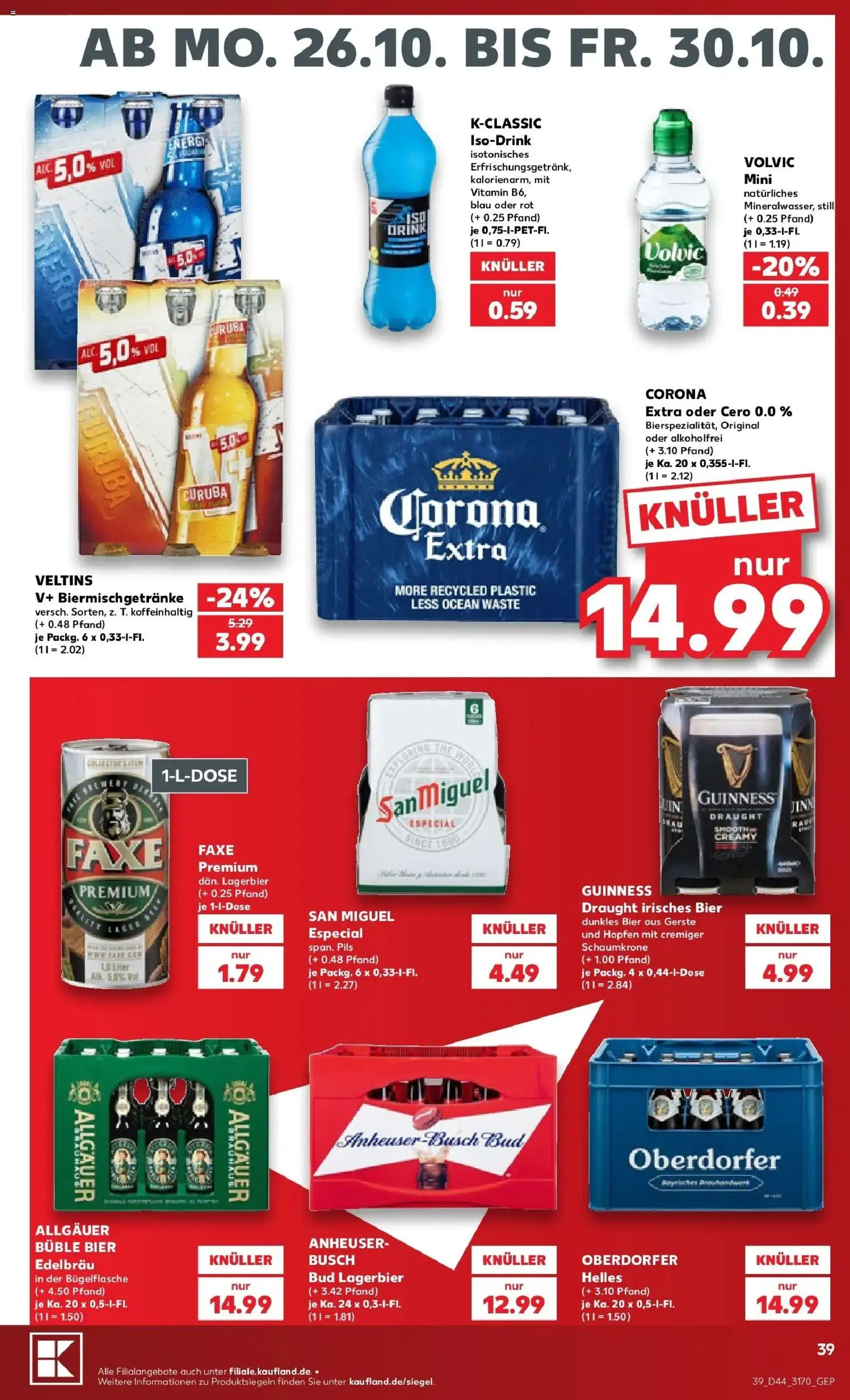 Vorschau von dem Prospekt des Geschäftes Kaufland, gültig ab dem 26.10.2026