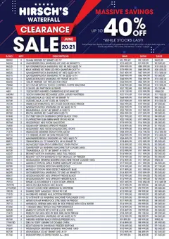 Preview of Hirsch's flyer valid from 20/06/2026