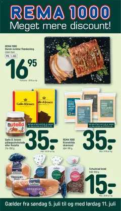 Eksempel på tilbudsavis Rema 1000 - Tilbudsavis uge 28 fra butik Rema 1000 gyldig fra 05/07/2026