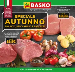 Anteprima dell'opuscolo Basko volantino Speciale Autunno dal negozio Basko valido da 20/10/2026