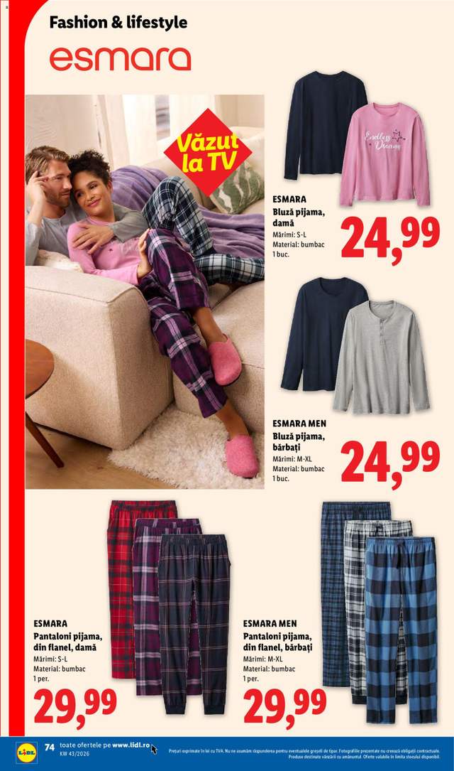 Noul catalog Lidl de la 19.10.
