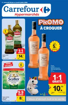 Prévisualisation de Carrefour Folder de la semaine 26 du magasin Carrefour formulaire valide 24/06/2026