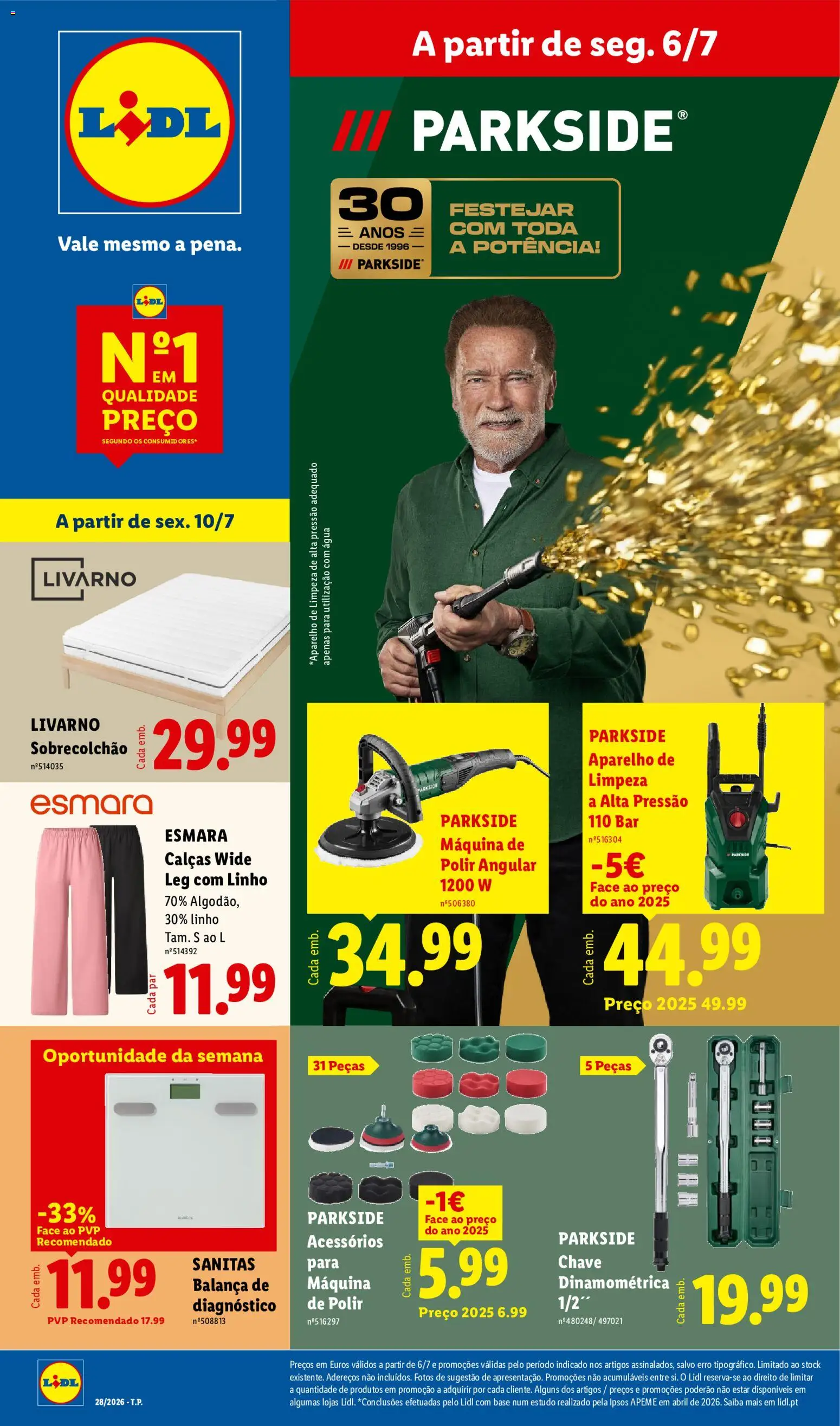 Pré-visualização do folheto da loja Lidl válida a partir de 06/07/2026