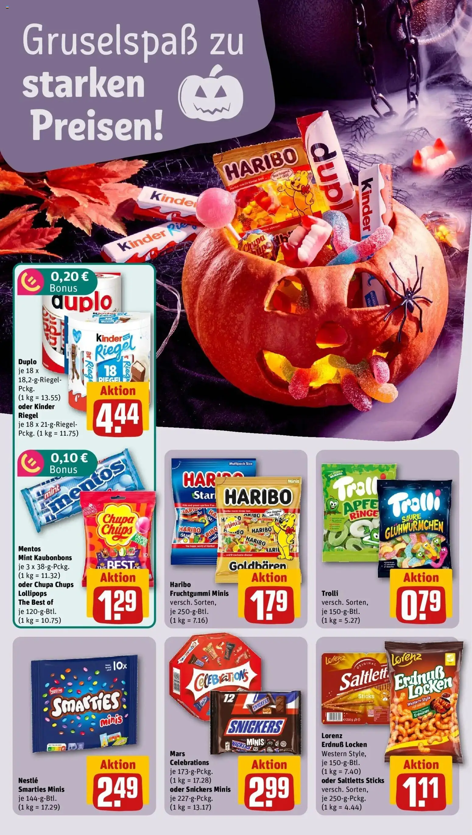 Vorschau von dem Prospekt des Geschäftes Rewe, gültig ab dem 26.10.2026