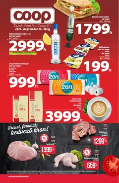 COOP - COOP - Újság Észak Kelet Pro-Coop Zrt megtekintése, amely érvényes 2026.09.24.-től