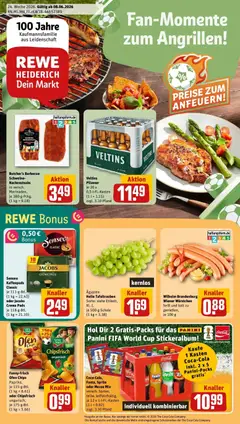 Vorschau von dem Prospekt des Geschäftes Rewe, gültig ab dem 08.06.2026