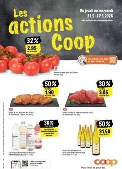 Vorschau des Merkblatts Coop aktionen FR vom Shop Coop gültig von 21.05.2026 bis 27.05.2026