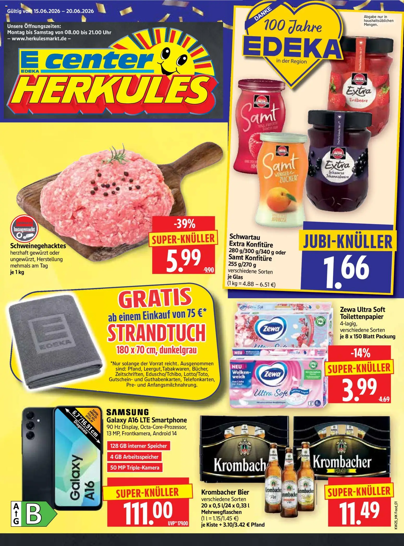 Vorschau von dem Prospekt des Geschäftes HERKULES, gültig ab dem 15.06.2026